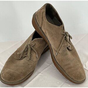 Timberland Men's Suede #5252A Front Country Travel 11.5 Tan Oxford Lace-Up Casua